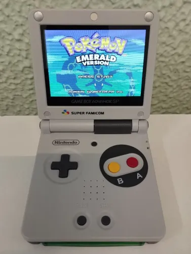 Gameboy Advanced SP Personalizado 
