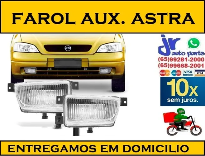 Par Farol de Milha Astra Hatch/Sedan 98 a 02 