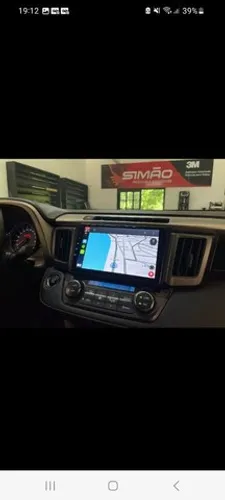 Multimídia Android Toyota Rav4 de 9 ou 10 polegadas 