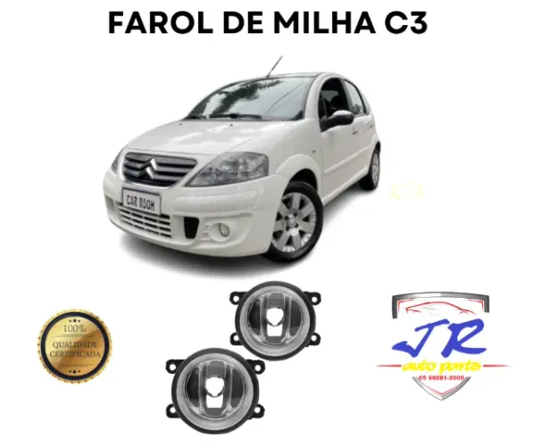 Par Farol Milha Auxiliar C3 2011