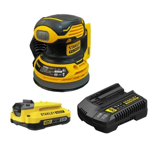 Lixadeira Roto Orbital a Bateria 5" 125mm Stanley 20v Max