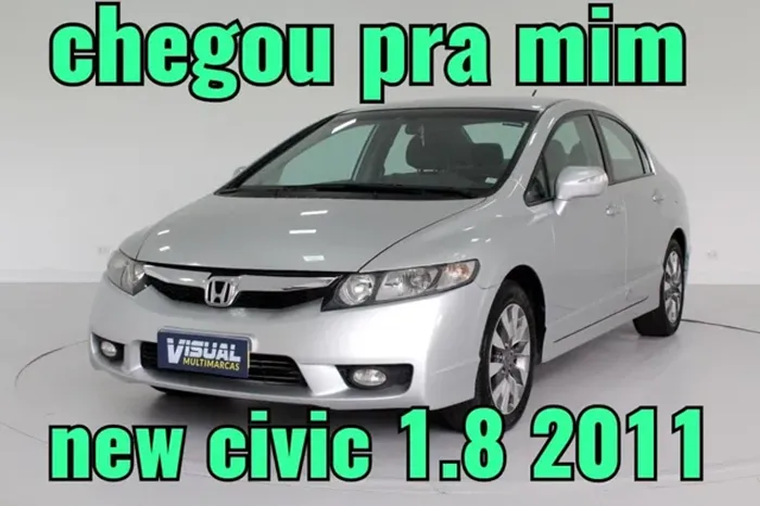 Sucata New Civic 1.8 2011 para retirada de peças 