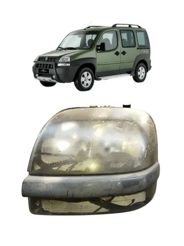 Farol Fiat Doblo Lado Esquerdo 