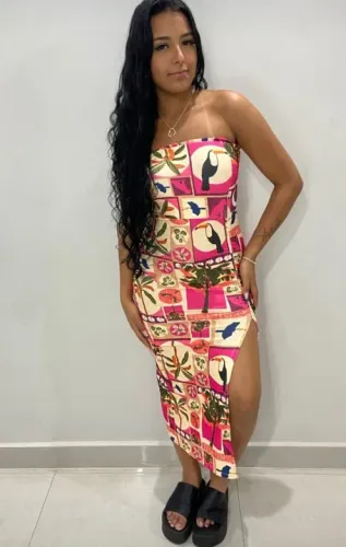 Vestido inspiração farm