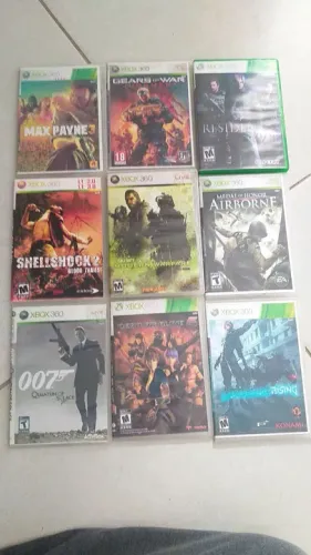 Jogos Xbox 360 - 35 unidades