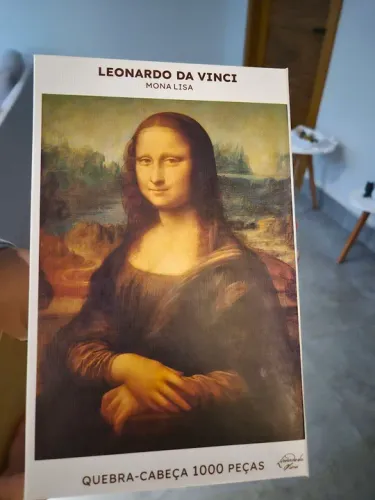 Quadro decorativo 44,9 x 62,3cm Monalisa