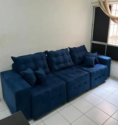 Sofà Retratil 3 lugares 2,80 largura frete gratis R$ 1.799,99 a vista