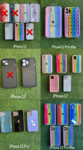 Lote case iPhone novas