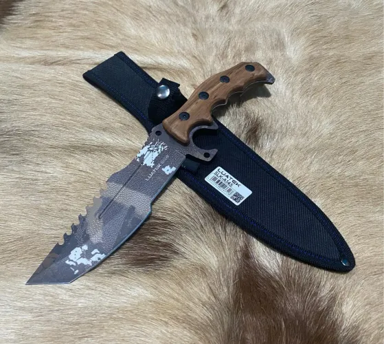 Faca Tática Luatek Camuflada