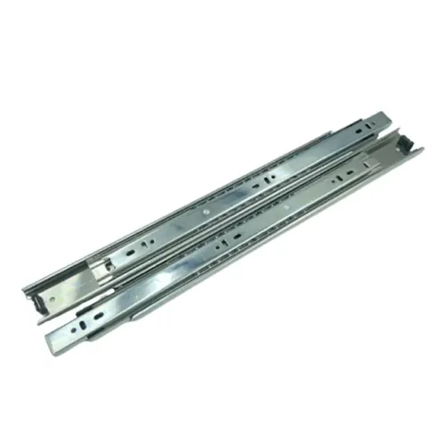 Corrediça Telescópica Para Gaveta Trilho 50cm Par Heavy Duty Max Zincada