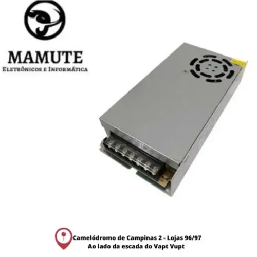 Fonte Chaveada 50a 12v 600w Som Auto Cftv Fita Led 220v