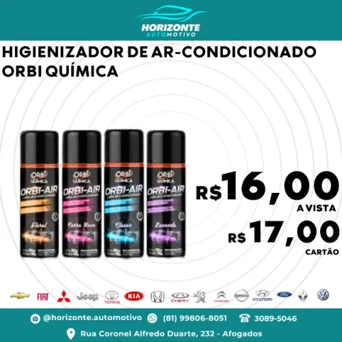 Higienizador de ar-condicionado veícular