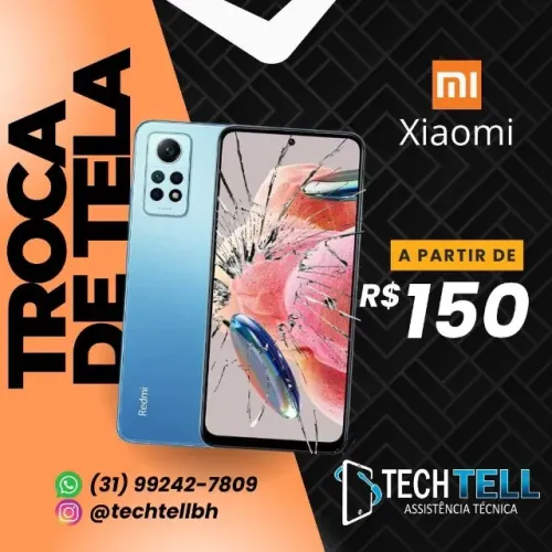 Tela celular Xiaomi - Somente a domicílio
