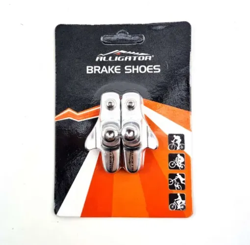 Sapatas Freio Alligator Aros de Alumínio 55mm Speed Serve p/ Shimano Ferradura 8830
