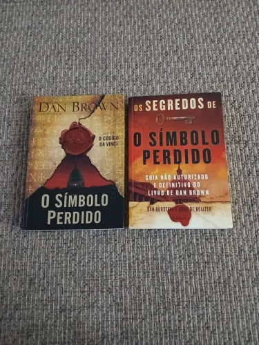 Livros O Símbolo Perdido Dan Brawn e Os Segredos do Símbolo Perdido 