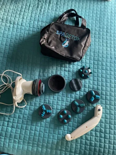 Tratamento de clinica no conforto da sua casa - Kit massageador elétrico corporal