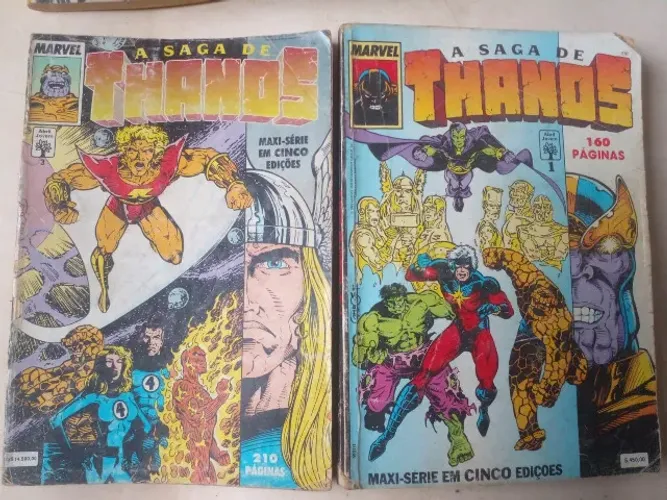 GIBI A SAGA DE THANOS 1 e 3