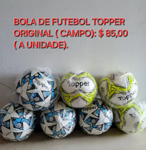 Bola de Futebol Topper Original Campo - R$ 85,00