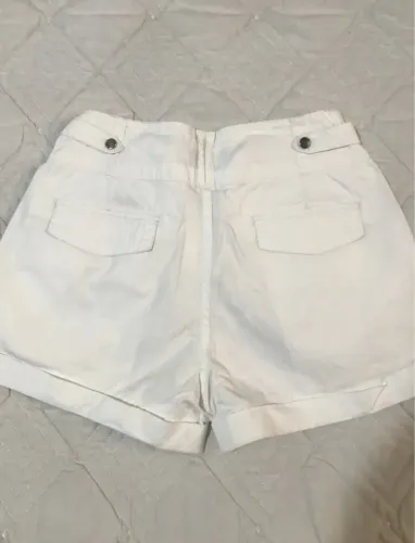 Shorts Branco Feminino Ellus