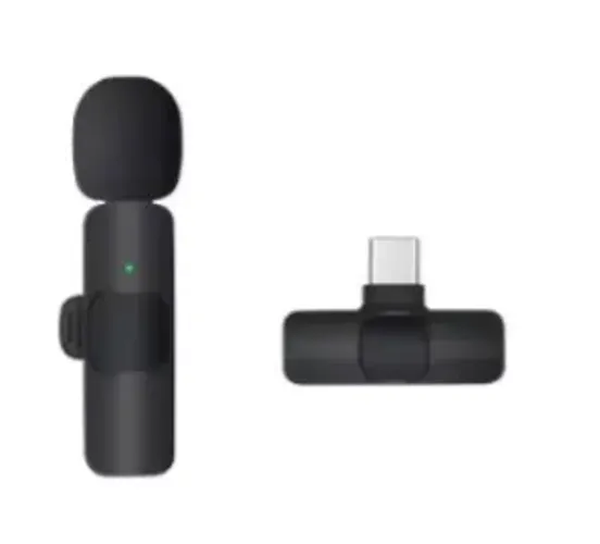 Microfone sem fio para iphone e Android type C