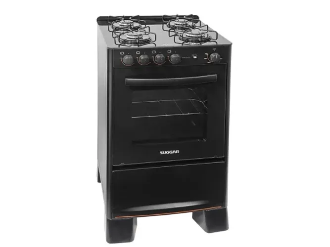 Fogão Cook Automático 4 Bocas de Chão. Produto Novo Direto de Fábrica P/Sua Casa.
