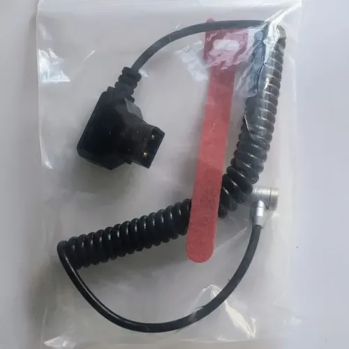 D-tap para bmpcc 4k weipu 2pin cabo de alimentação