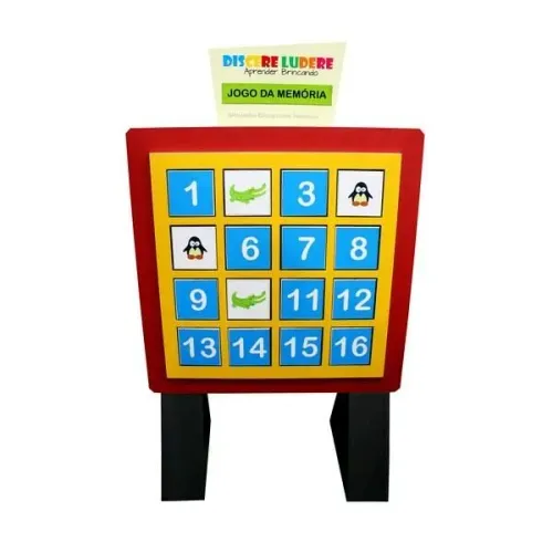 Jogo da Memória Didático Infantil