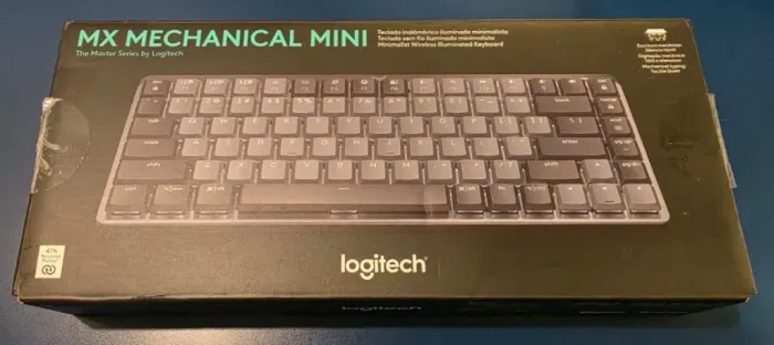 [Seminovo] Teclado Mecânico Sem Fio Logitech MX Mechanical Mini, Switch Tactile Quiet