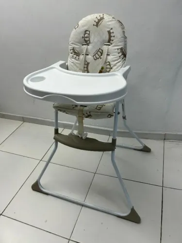 CADEIRA DE BEBÊ GALZERANO 5025RL - BEGE COM COROAS