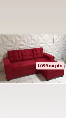 Sofá versátil em L