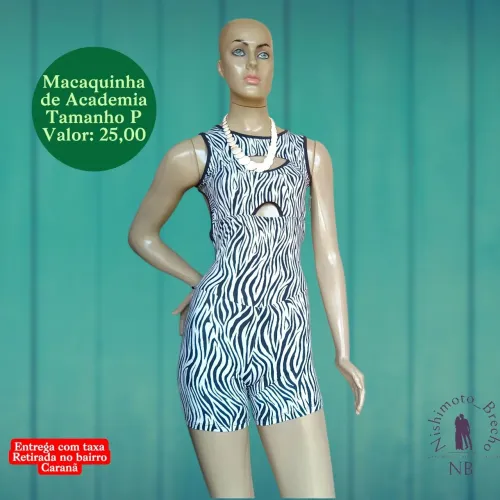 Macaquinha de academia P 