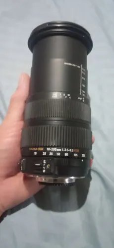 Lente Sigma 18 200mm for Nikon . Excelente