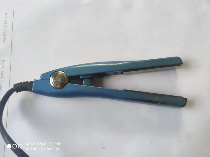 Prancha para cabelos curtos 