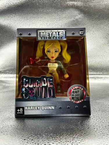 metals die cast harley quinn: esquadrão suicida (m227) - dtc