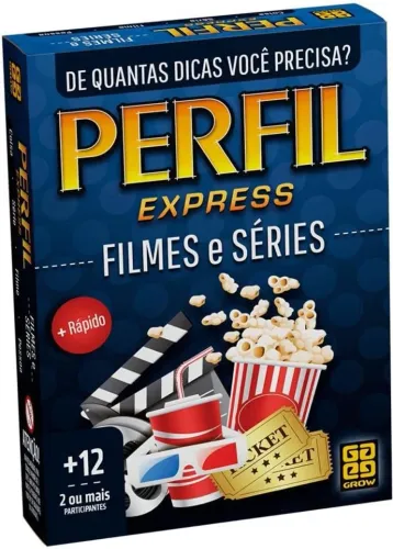 Jogo Perfil Express - Filmes e Séries - Grow - Novo