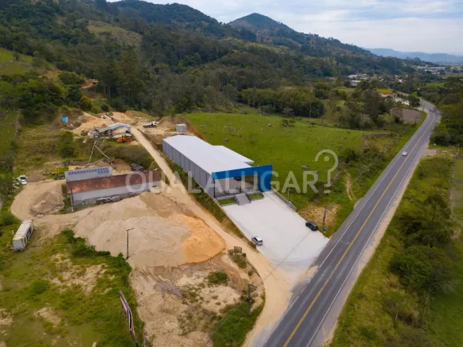 Galpão para Locação  Margens da Rodovia SC-370 Pouso Alto, Gravatal, SC