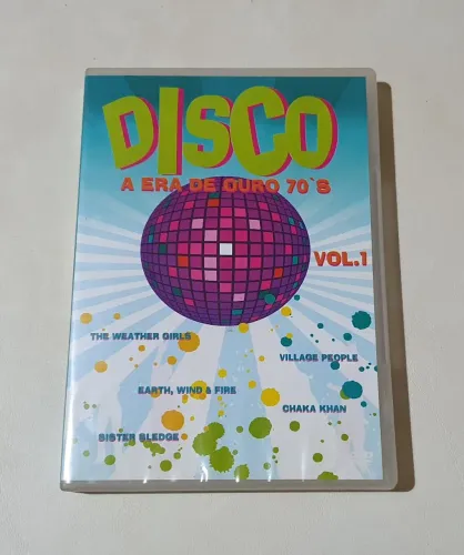 Dvd - Disco A Era de Ouro 70s Vol 1