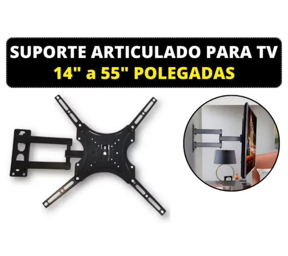 Suporte Articulado para TV 14" a 55"
