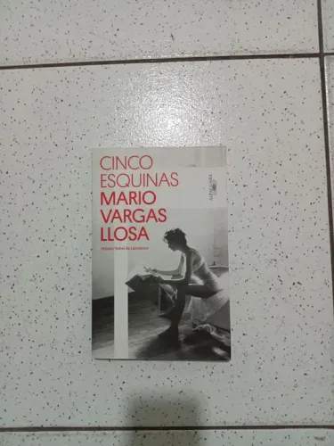 Livro Cinco Esquinas - Mario Vargas Llosa