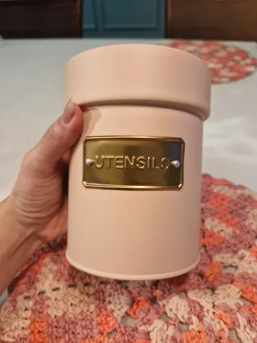 Porta Utensílios de Cozinha Rose Gold