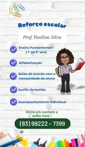 Reforço Escolar e Acompanhamento Pedagógico 