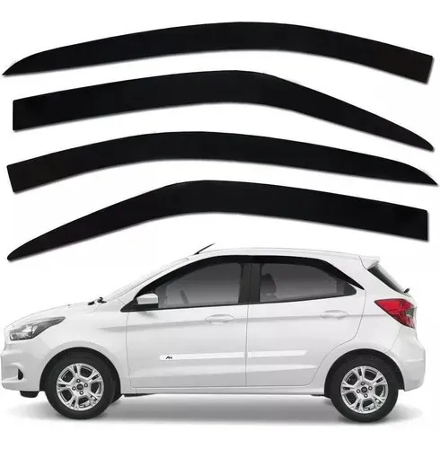 Calha De Chuva Ford Ka Hatch Sedan 2014 2015 4 Portas