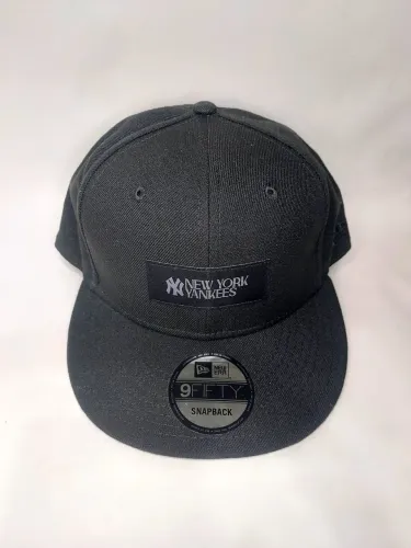 Boné New York yankees preto - NY- 5950 - Aba reta - Baseball - Mlb