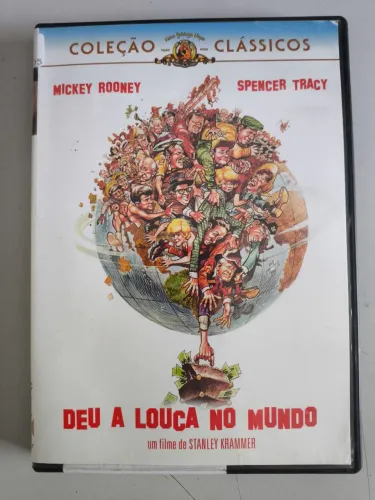 Dvd Deu a Louca no Mundo