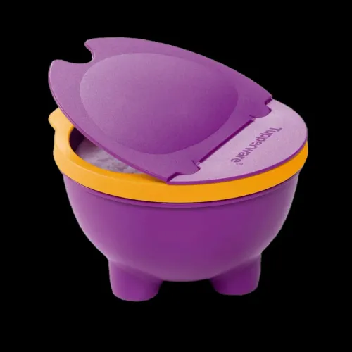 Chef Saleiro Roxo e Amarelo Tupperware 450 g