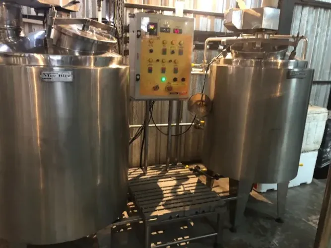 KIT BRASSAGEM CERVEJEIRA + CALDEIRA A GÁS + RESERVATORIO DE AGUA QUENTE