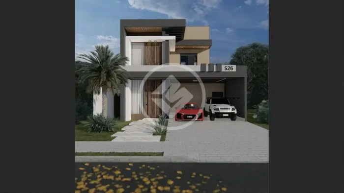 Casa em Condomínio Fechado Alto Padrao com Quatro suítes 236m2 Entrega em Junho-2024 Cuiab
