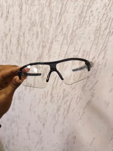 Óculos de Ciclismo Corrida Noturno- Lentes Transparentes ou Amarela