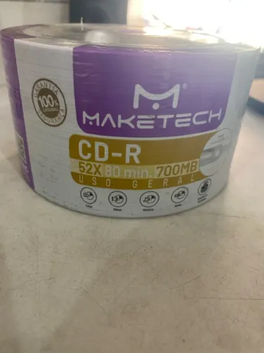 CD-R 52X 700MB Maketech - 80 min