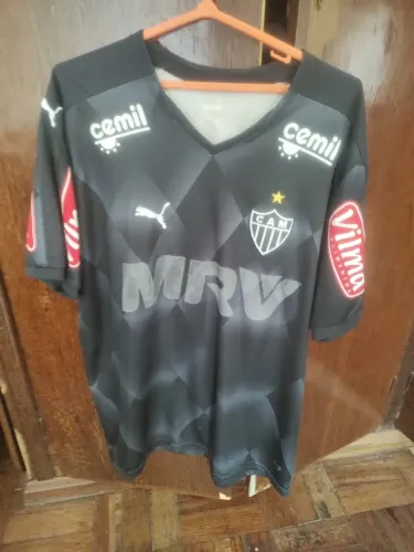 Camisa GALO Atlético Mineiro - Preta - Puma - 2015